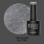 The Edge Gel Polish Silver Glitter 8ml